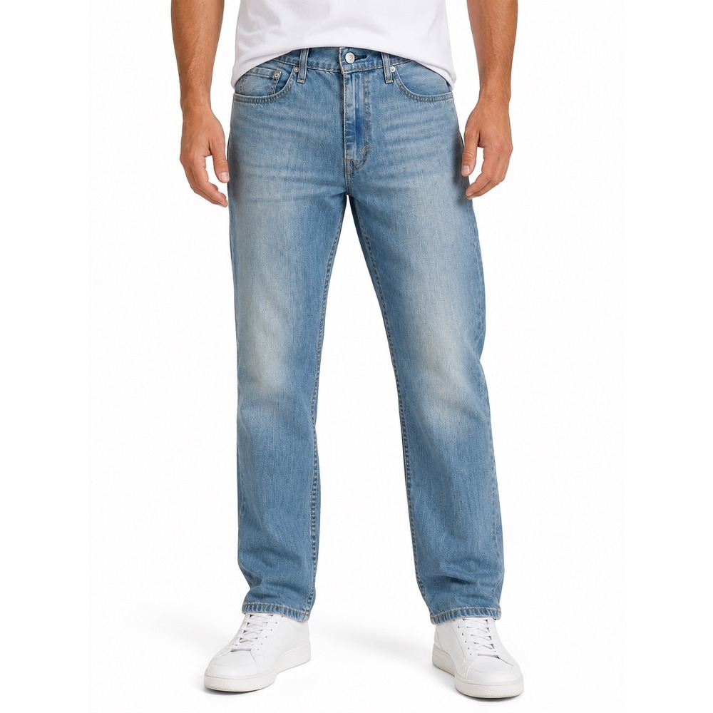 Levis 559 Relaxed Straight Leg Jeans Mens 32x30 Light Wash Blue 00559-0363